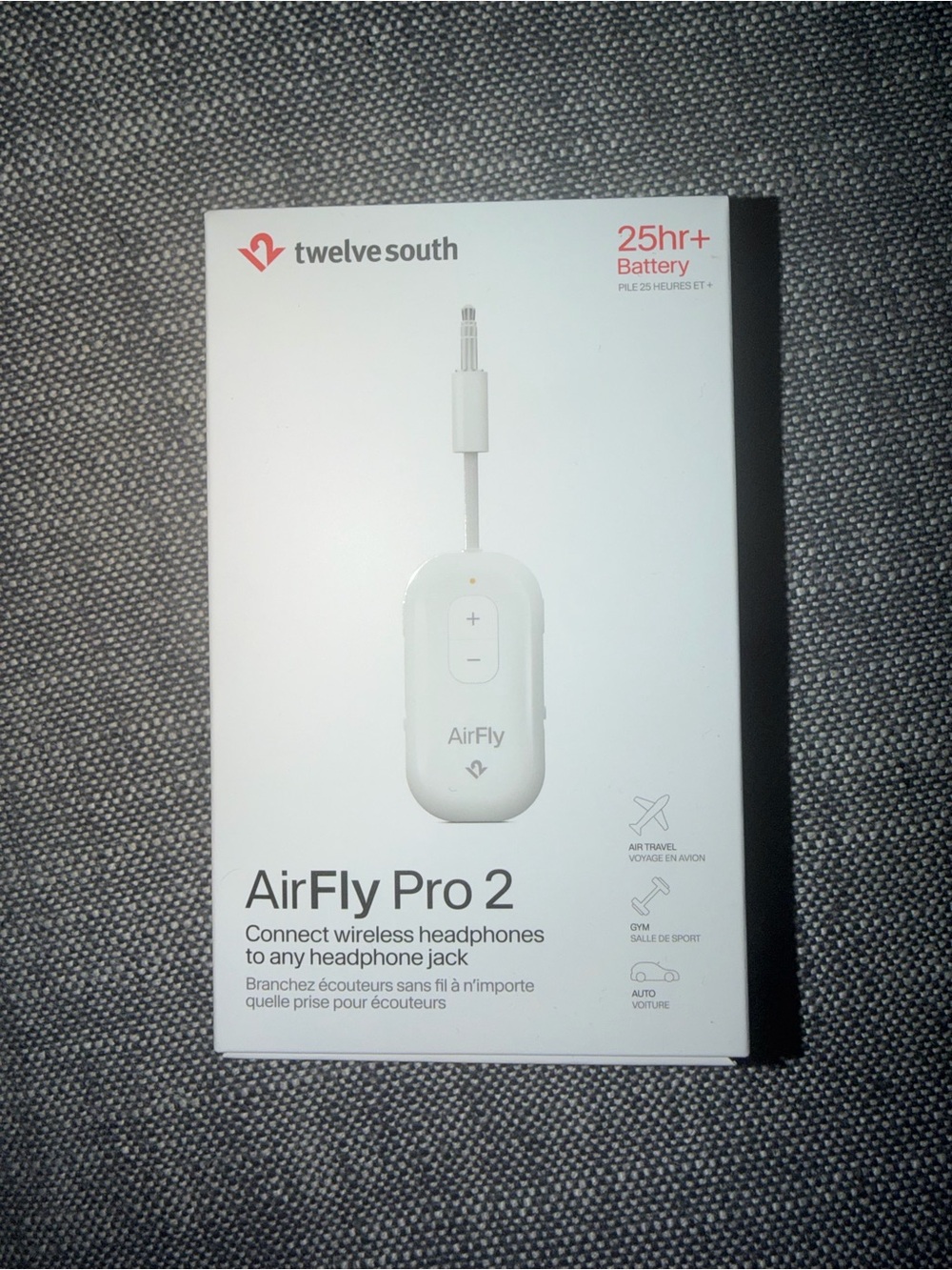 AirFly Pro 2 Wireless Audio Adapter - White